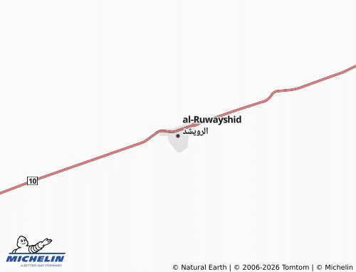 MICHELIN-Landkarte al-Ruwayshid - ViaMichelin