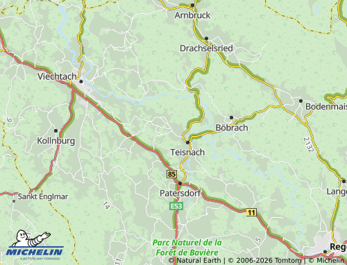 Mappa MICHELIN Geiersthal - ViaMichelin