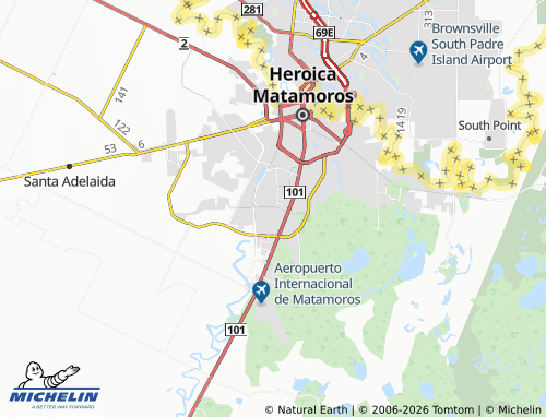 Mappa MICHELIN Villa Coapa - ViaMichelin