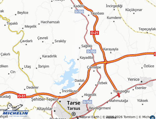 MICHELIN Kayadibi map - ViaMichelin