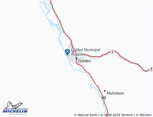 Mappa MICHELIN Golden - ViaMichelin