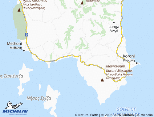 MICHELIN Loytsa map - ViaMichelin