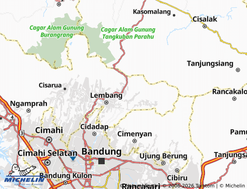 MICHELIN Cibogo map - ViaMichelin