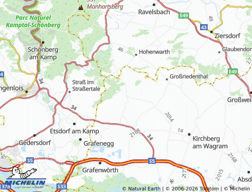 MICHELIN Gösing map - ViaMichelin