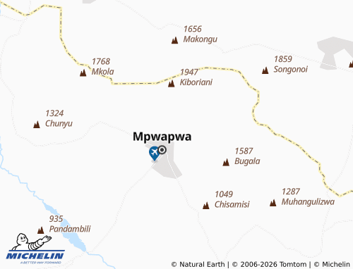 Mapa MICHELIN Kikombo - ViaMichelin
