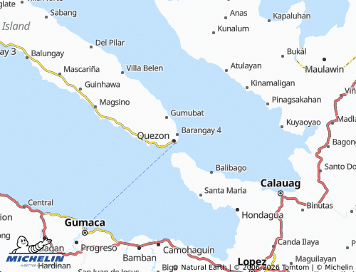 MICHELIN Barangay 6 map - ViaMichelin