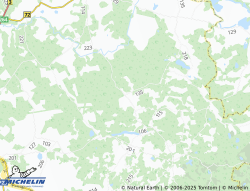 MICHELIN Väheru map - ViaMichelin