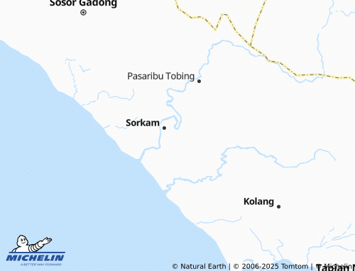 MICHELIN Pananggahan map - ViaMichelin