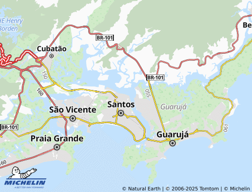 Carte MICHELIN Paquetá - ViaMichelin