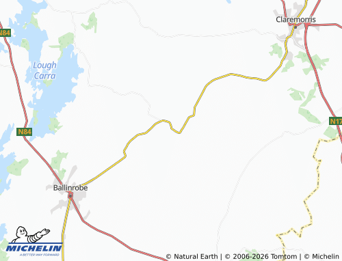 Mapa MICHELIN Hollymount - ViaMichelin