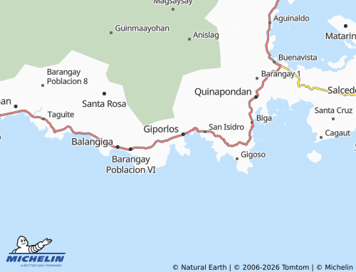 MICHELIN Barangay 8 map - ViaMichelin