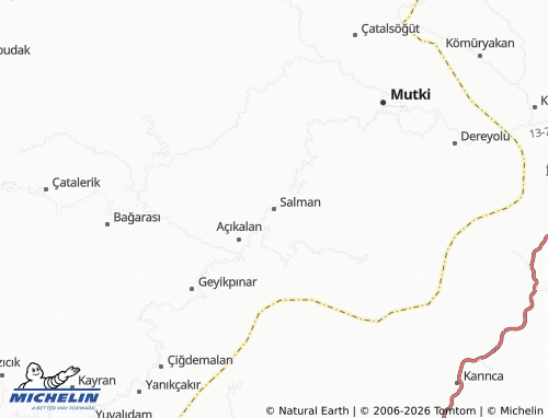 Mappa MICHELIN Salman - ViaMichelin