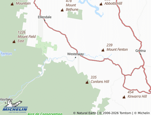 Mappa MICHELIN Westerway - ViaMichelin