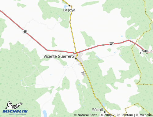 Kaart MICHELIN Zona Centro - ViaMichelin