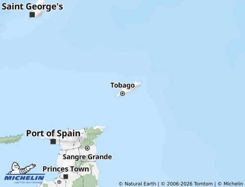 Mappa MICHELIN Tobago - ViaMichelin