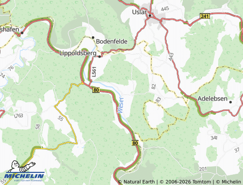 MICHELIN Oedelsheim map - ViaMichelin