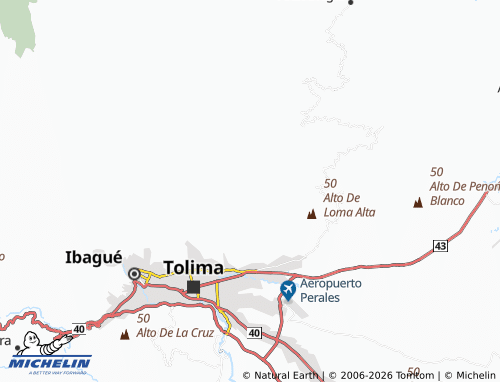 Mappa MICHELIN La Belleza - ViaMichelin
