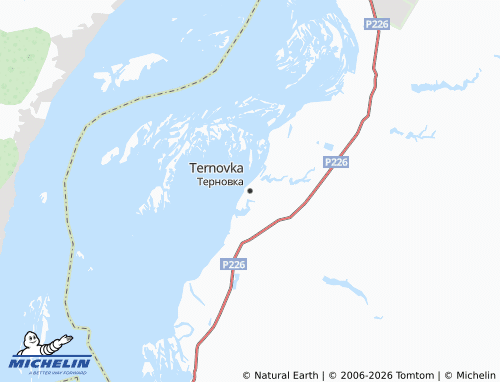 MICHELIN-Landkarte Ternovka - ViaMichelin