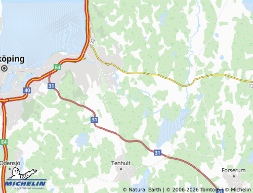 Carte MICHELIN Carlfors - ViaMichelin