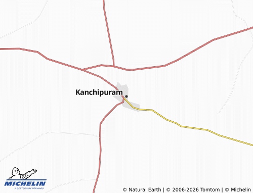 Mappa MICHELIN Kanchipuram - ViaMichelin