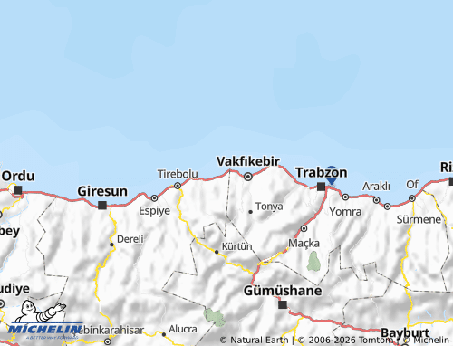 MICHELIN-Landkarte Eynesil - ViaMichelin