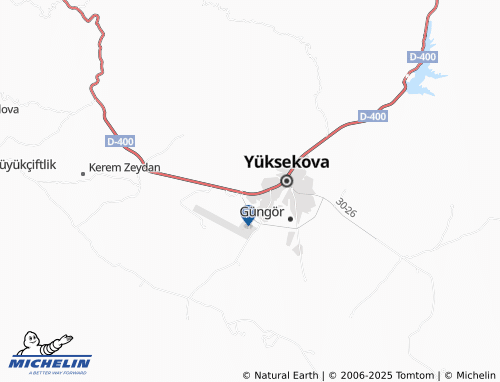MICHELIN Esen Yurt map - ViaMichelin