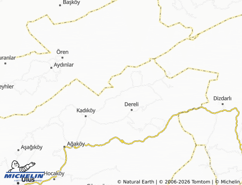 MICHELIN Alıçlı map - ViaMichelin