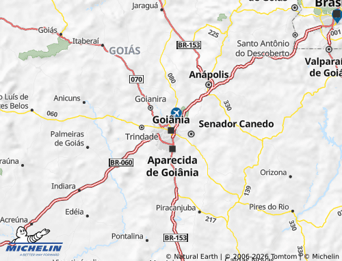 Mappa MICHELIN Goiás - ViaMichelin