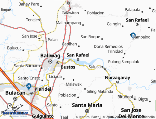 MICHELIN San Rafael map - ViaMichelin