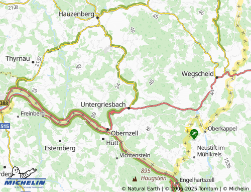 Carte MICHELIN Zipf - ViaMichelin