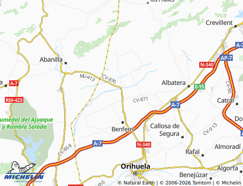Mappa MICHELIN La Murada - ViaMichelin