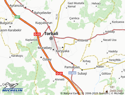 MICHELIN-Landkarte Karşıyaka - ViaMichelin