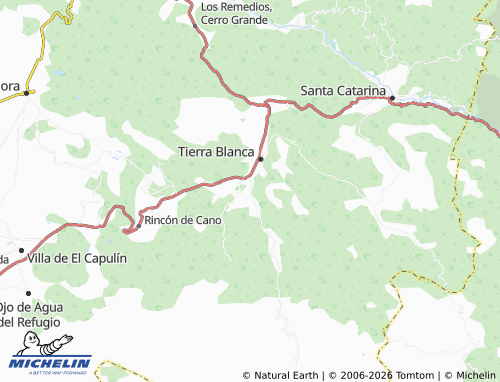 MICHELIN Las Moras map - ViaMichelin
