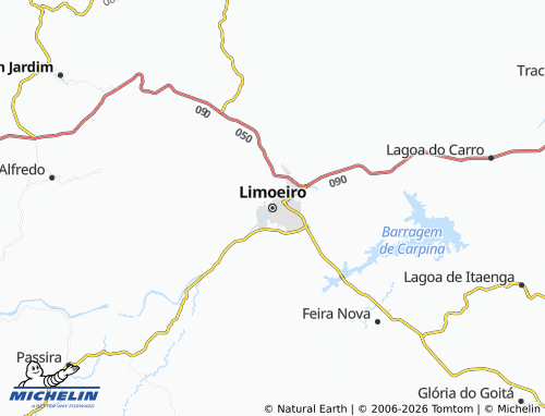 Mapa MICHELIN Limoeiro - ViaMichelin