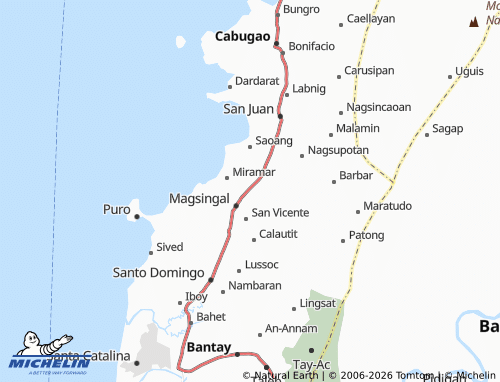 MICHELIN Bungro map - ViaMichelin