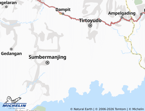 Carte MICHELIN Sukodono - ViaMichelin