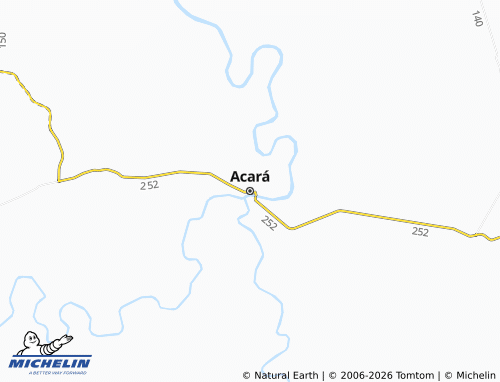 MICHELIN Acará map - ViaMichelin
