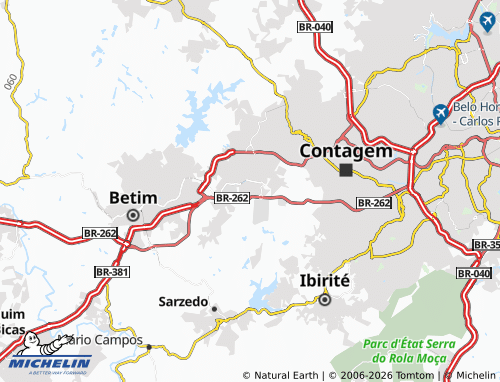 Mappa MICHELIN Jardim Terezópolis - ViaMichelin