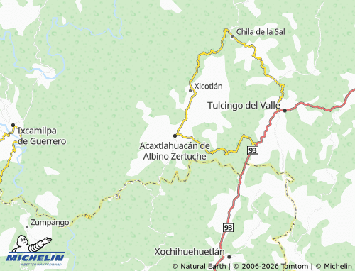 MICHELIN San Nicolás map - ViaMichelin