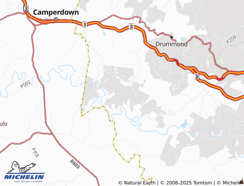 MICHELIN Mpumalanga C map - ViaMichelin