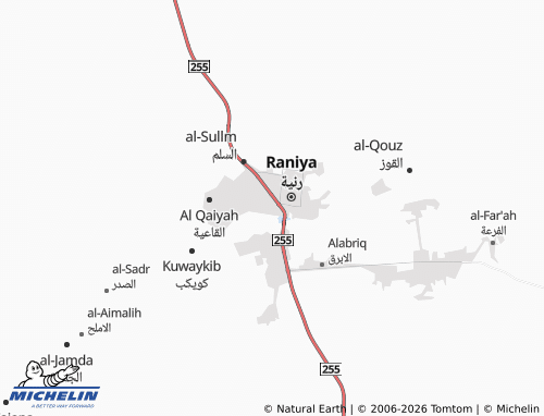 MICHELIN-Landkarte al-Sullm - ViaMichelin