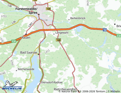 MICHELIN-Landkarte Alt Golm - ViaMichelin