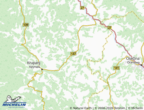 Kaart MICHELIN Likodra - ViaMichelin