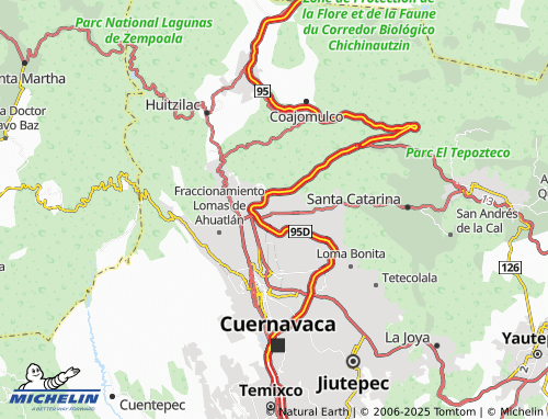 Mappa MICHELIN Ocotepec - ViaMichelin