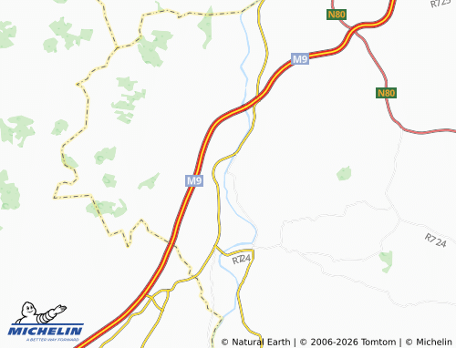 Mapa MICHELIN Leighlinbridge - ViaMichelin