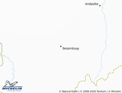 MICHELIN Betaimboay map - ViaMichelin