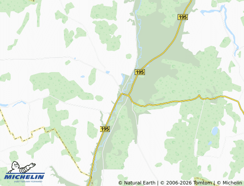 Mapa MICHELIN Krekenava - ViaMichelin