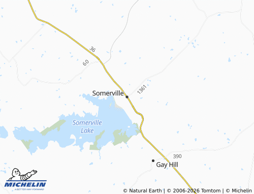 Mapa MICHELIN Somerville - ViaMichelin