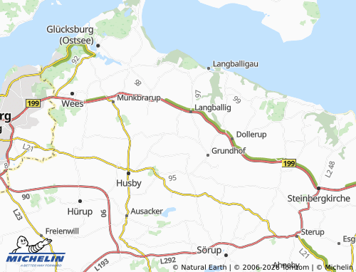 MICHELIN Bönstrup map - ViaMichelin