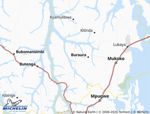 Carte MICHELIN Kalungu - ViaMichelin